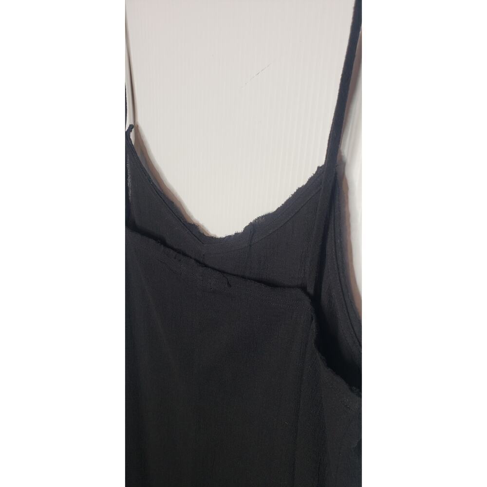 ATM ANTHONY THOMAS MELILLO Gauze Camisole Slip Tank Midi Dress Black Revolve XS - Picture 11 of 11